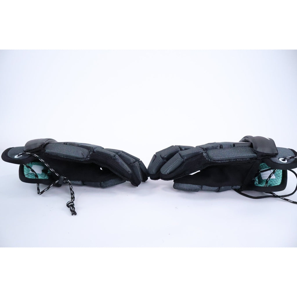 STX Stallion 200 Lacrosse Shoulder + ArmPads, Gloves Set Excellent Youth LG Read