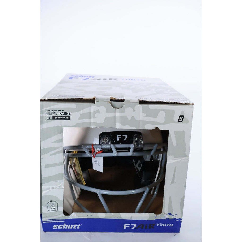 Schutt 2026 F7 Air Youth XS White Football Helmet NOCSAE NEW With Box Read #72