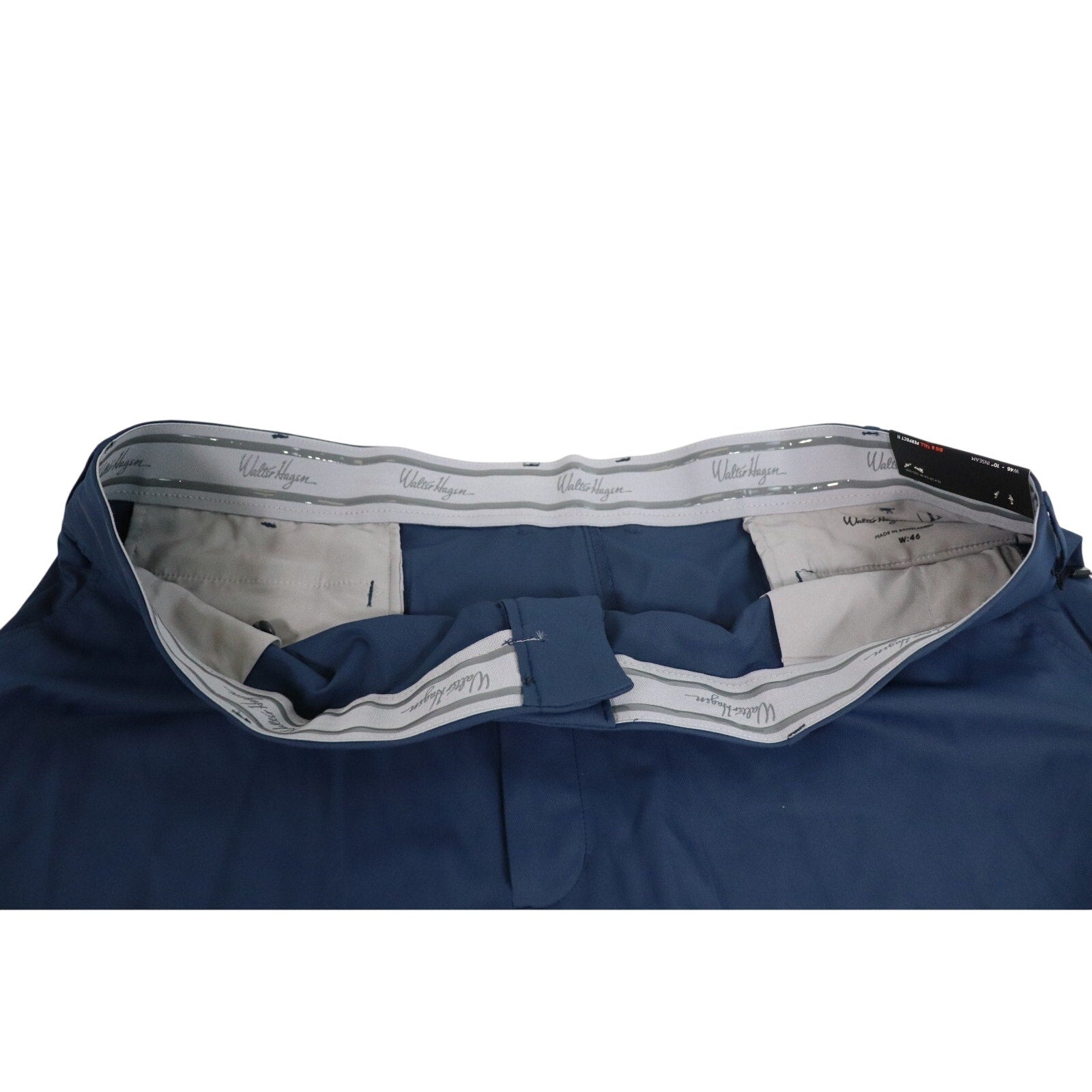 Walter Hagen Big & Tall Perfect 11 Collection Flat Front Golf Shorts Men's 48