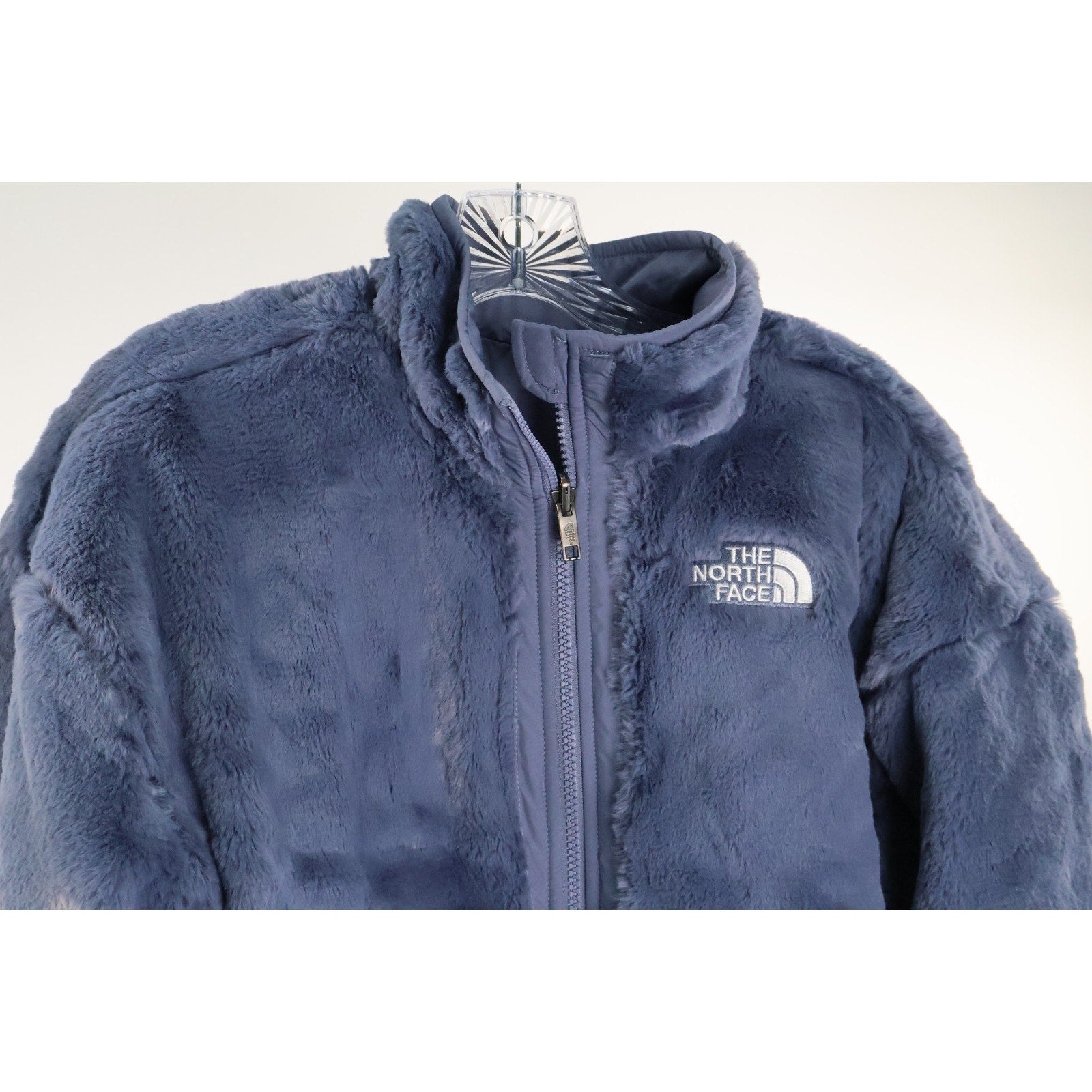 The North Face Teen Girls Reversible Shasta Full-Zip Black Jacket Size XL 14/16