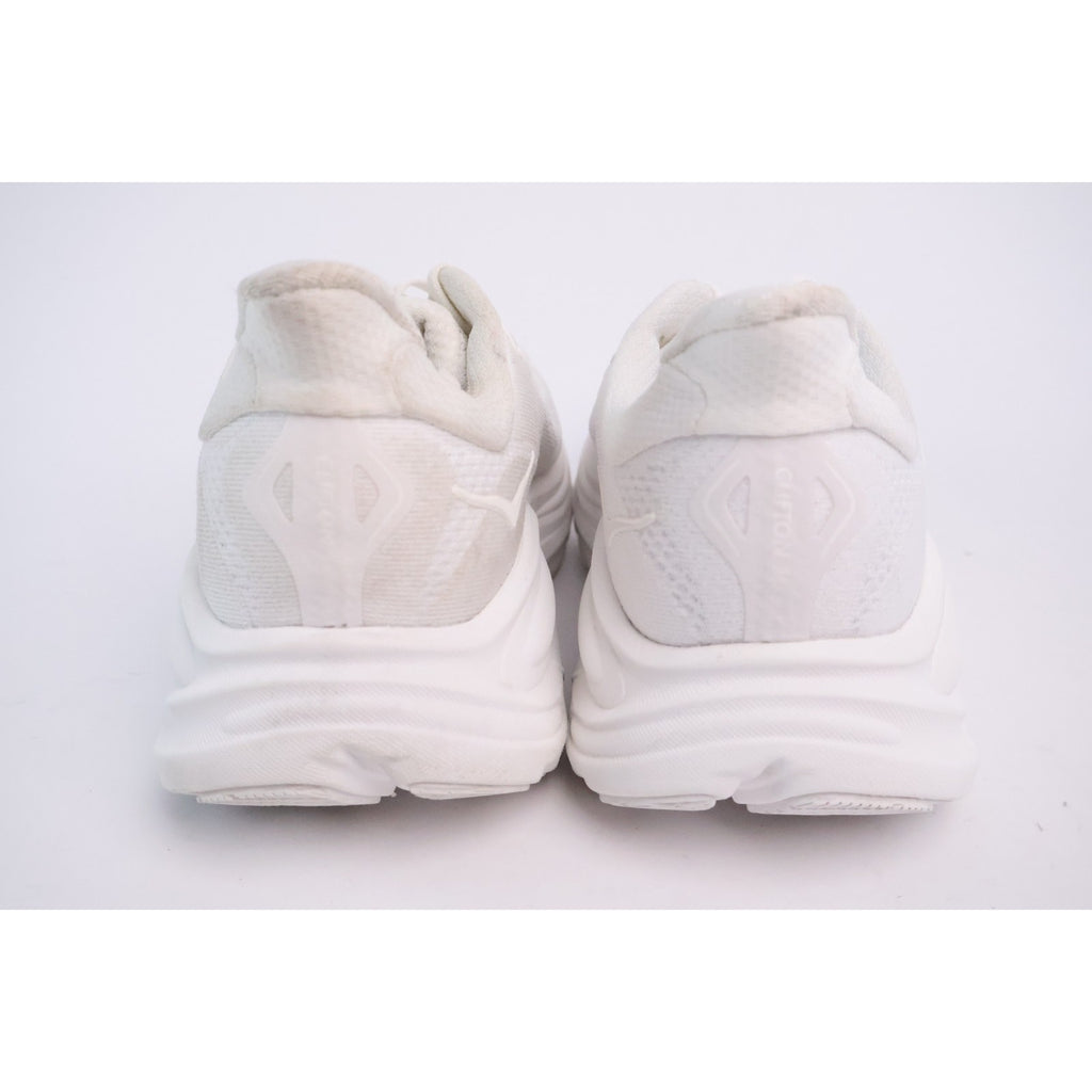 Hoka One One Clifton 10 White Running Shoe's Women's Size 7D Wide 1162050WWH