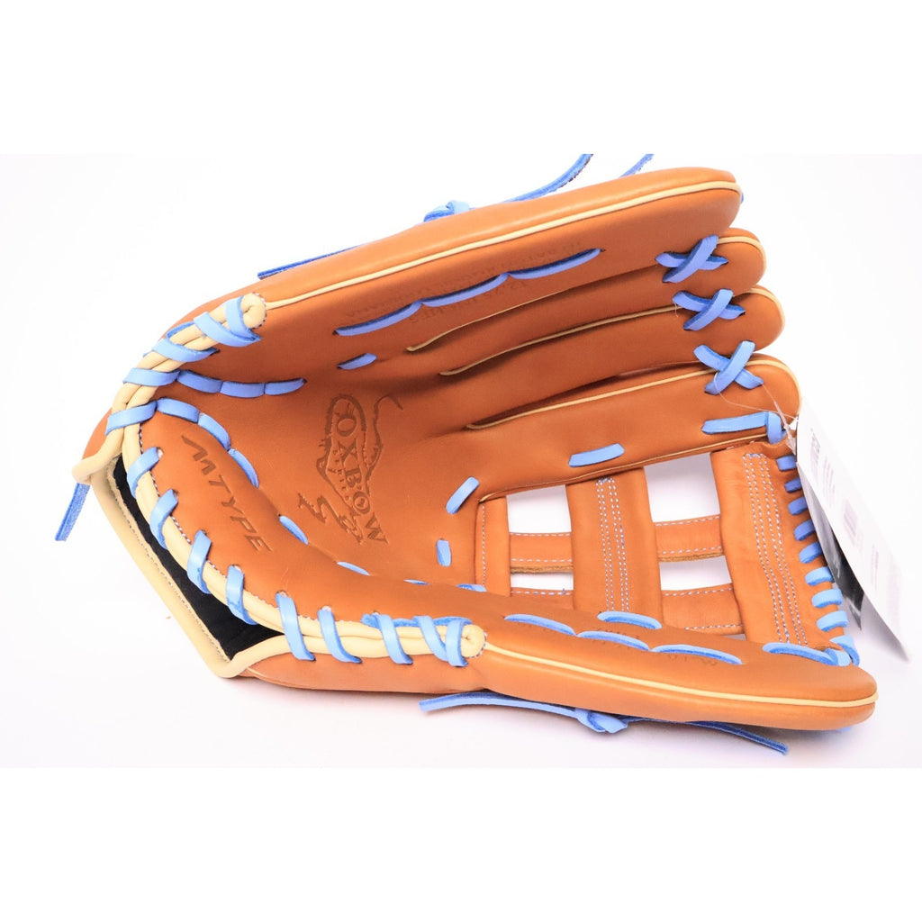 Marucci 12.75” M Type Oxbow Series Glove-LHT-Adult-Tan/Blue NWT Read