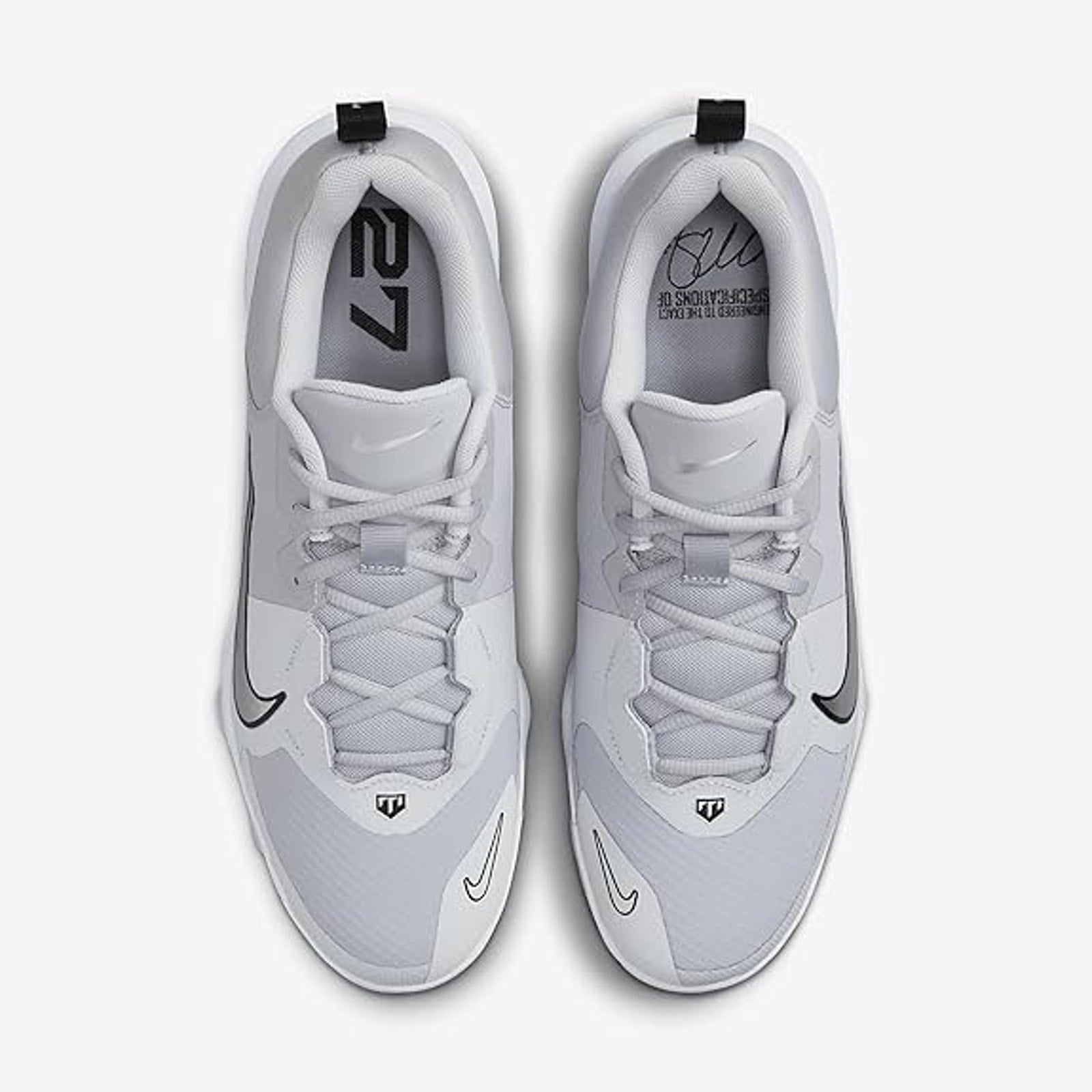 Nike Force Trout 9 Pro MCS Baseball Cleats FZ-0915-002 Gray Size 11.5 NEW