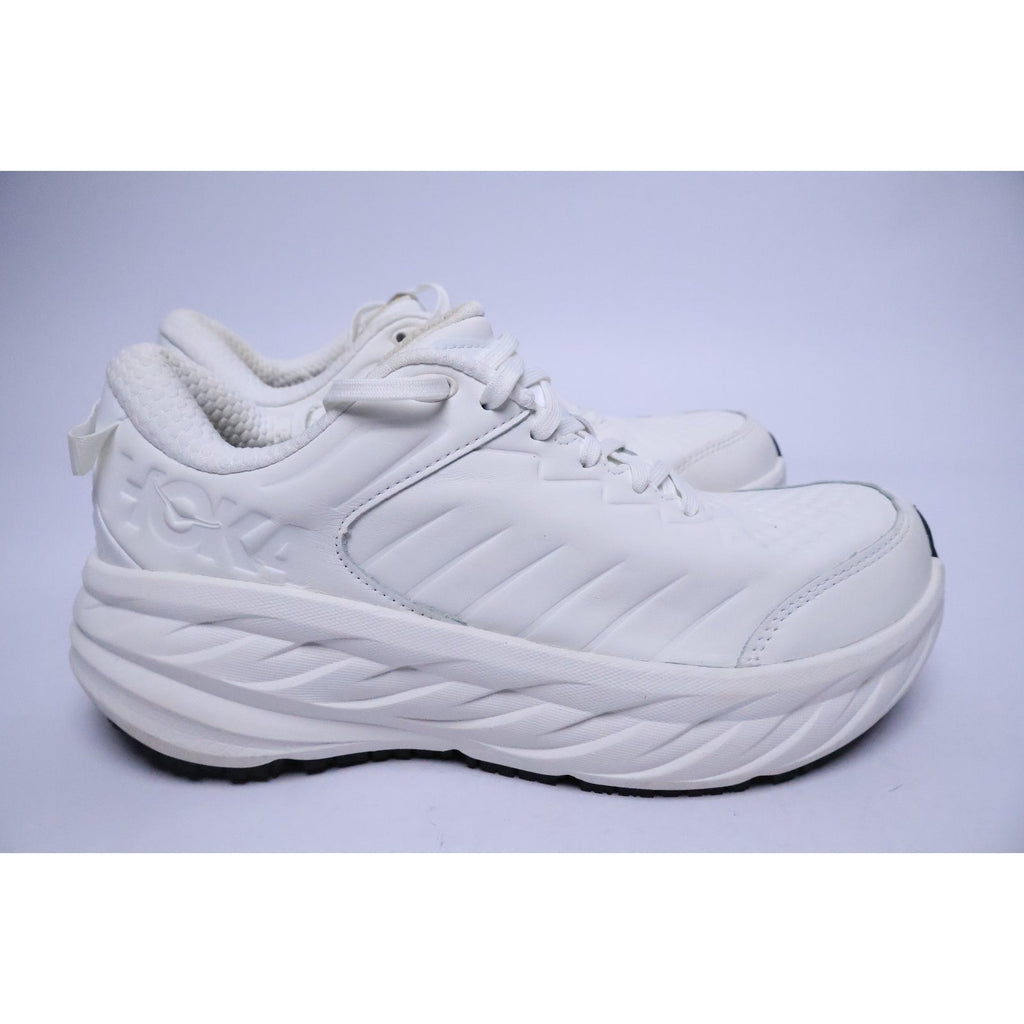 Hoka One One Bondi SR Wide Women's Size 10 D Triple White Excellent #295