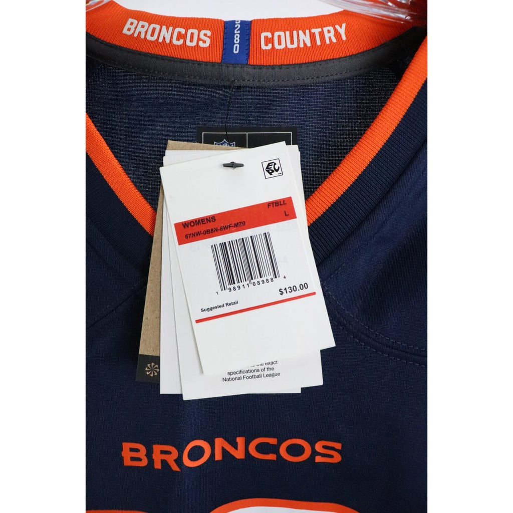 Nike NFL Denver Broncos / Bo Nix #10 Jersey / Women's L / New / Read /1