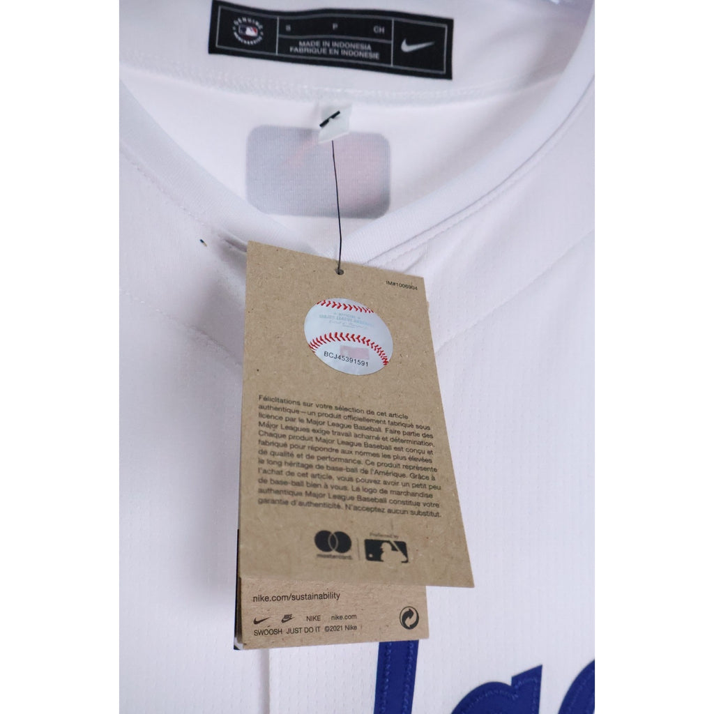 Shohei Ohtani #17 LA Dodgers Stitched Nike Home White Jersey Men's S NWT INV#11