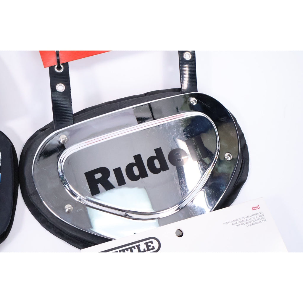 Lot Of 4 Adult Football Back Plate Battle / Riddell / NEW READ INV#209