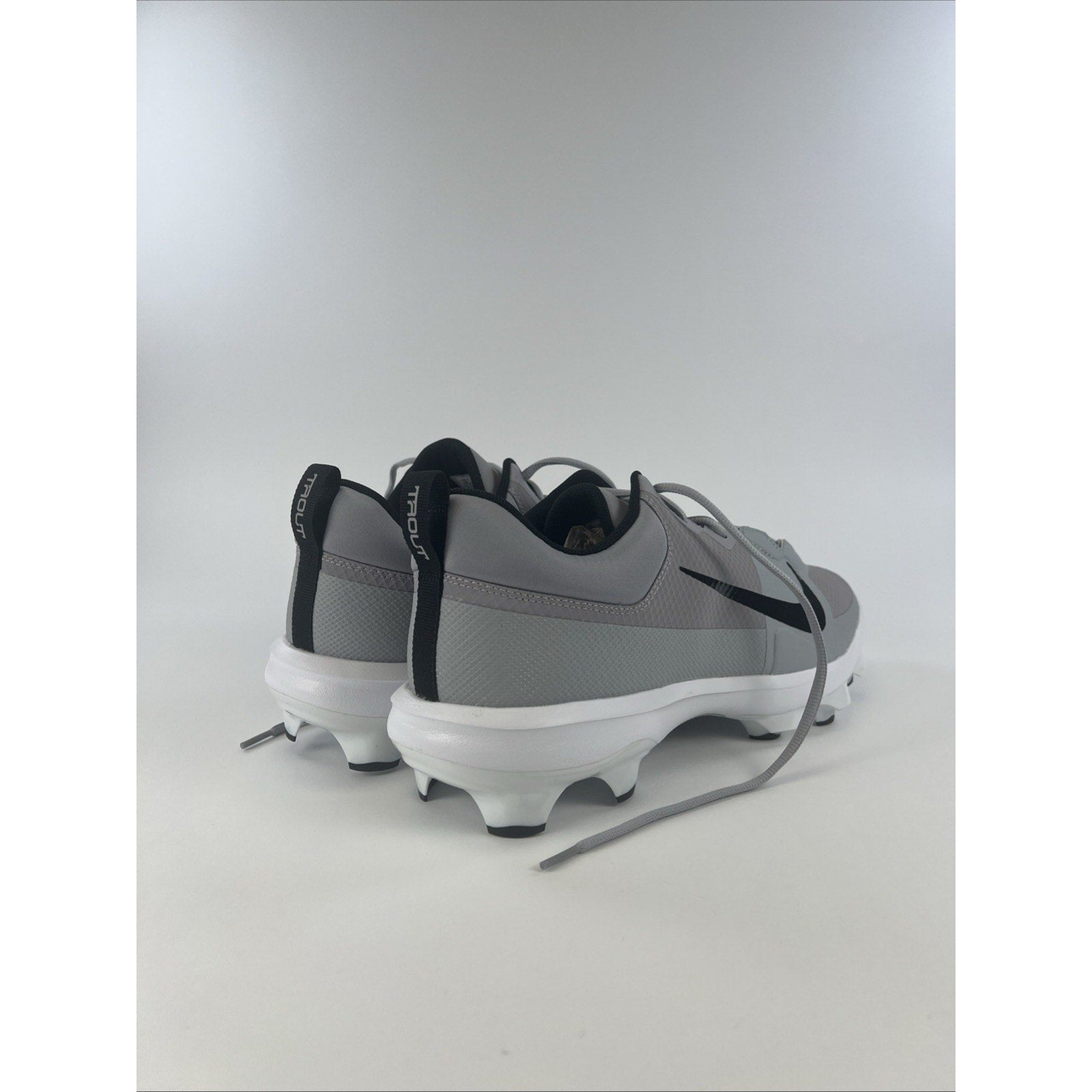 Nike Force Trout 9 PRO MCS Molded Baseball Cleats Gray FB2908-002 Men's Size 14