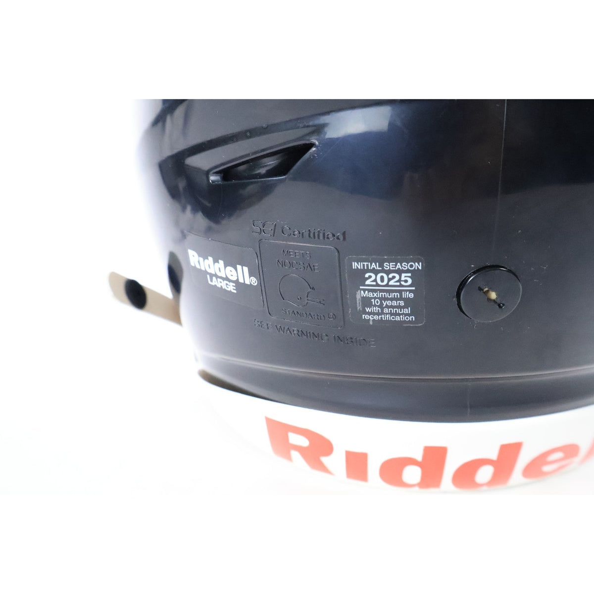 Riddell Speedflex Youth Football Helmet Black, Size Large Read INV#71