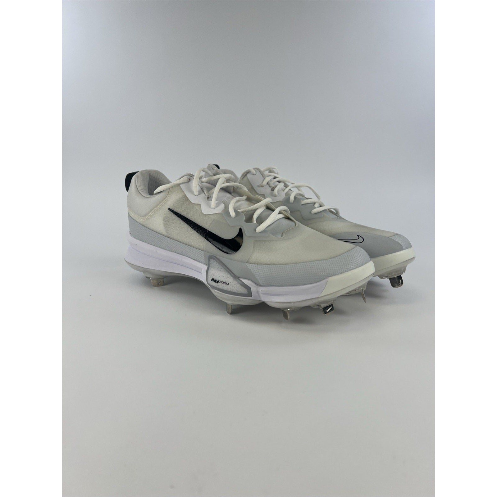Nike Force Zoom Trout 9 Baseball Cleat - Size: 14 - FB2907 100 - White - NEW !