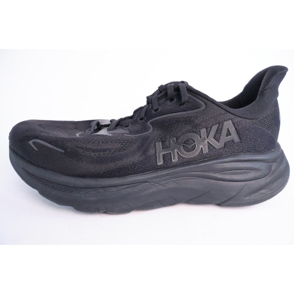 Hoka One One Clifton 10 Men's Running Shoes Size 10D Black #148