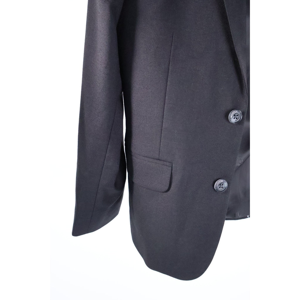 Tommy Hilfiger Boy's Black Modern-Fit Stretch Suit 2 Piece Jacket Pant Sz 10 NWT