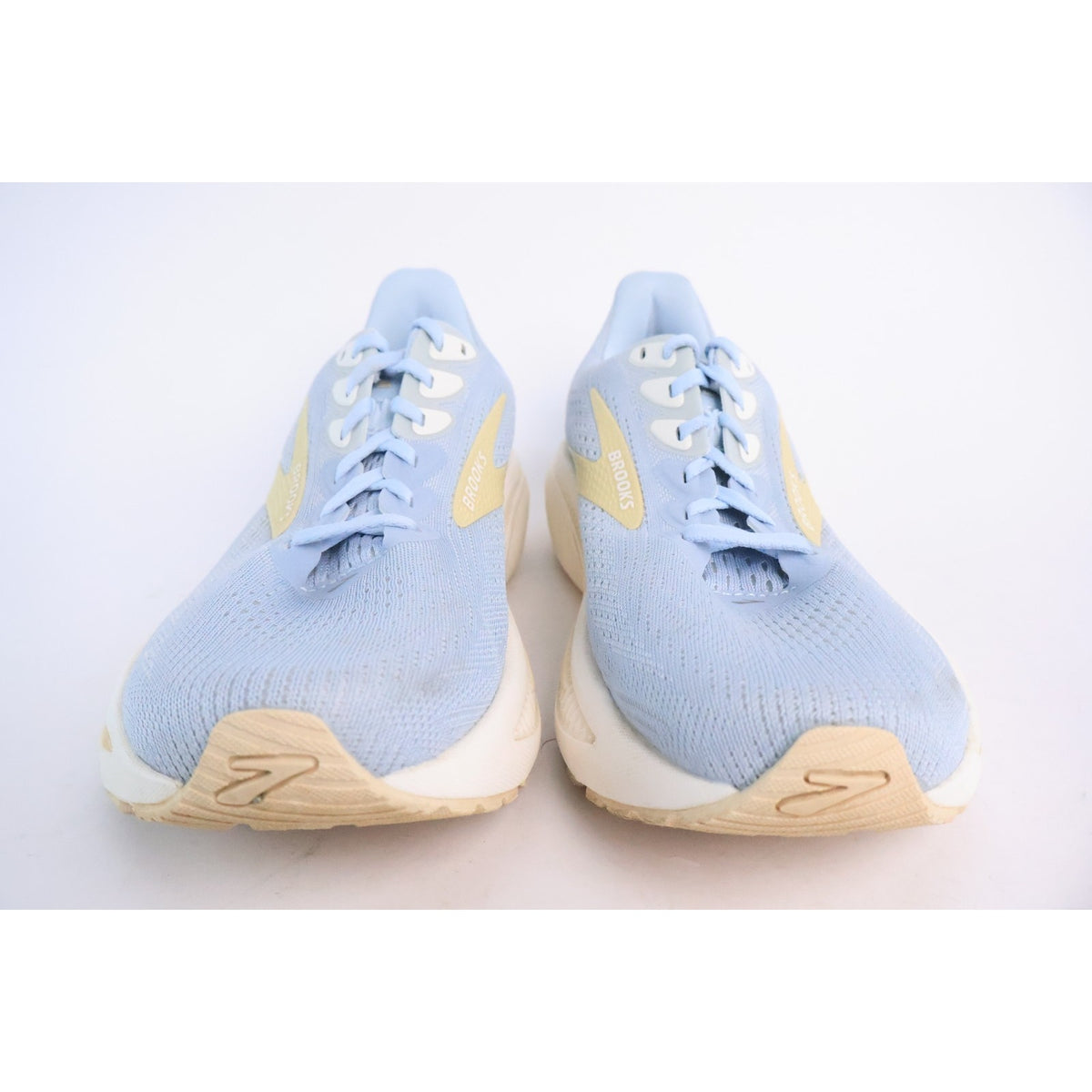 Brooks Ghost 17 Running Shoes, Skyway/Coconut/Sand, Women's Size 9 B #160