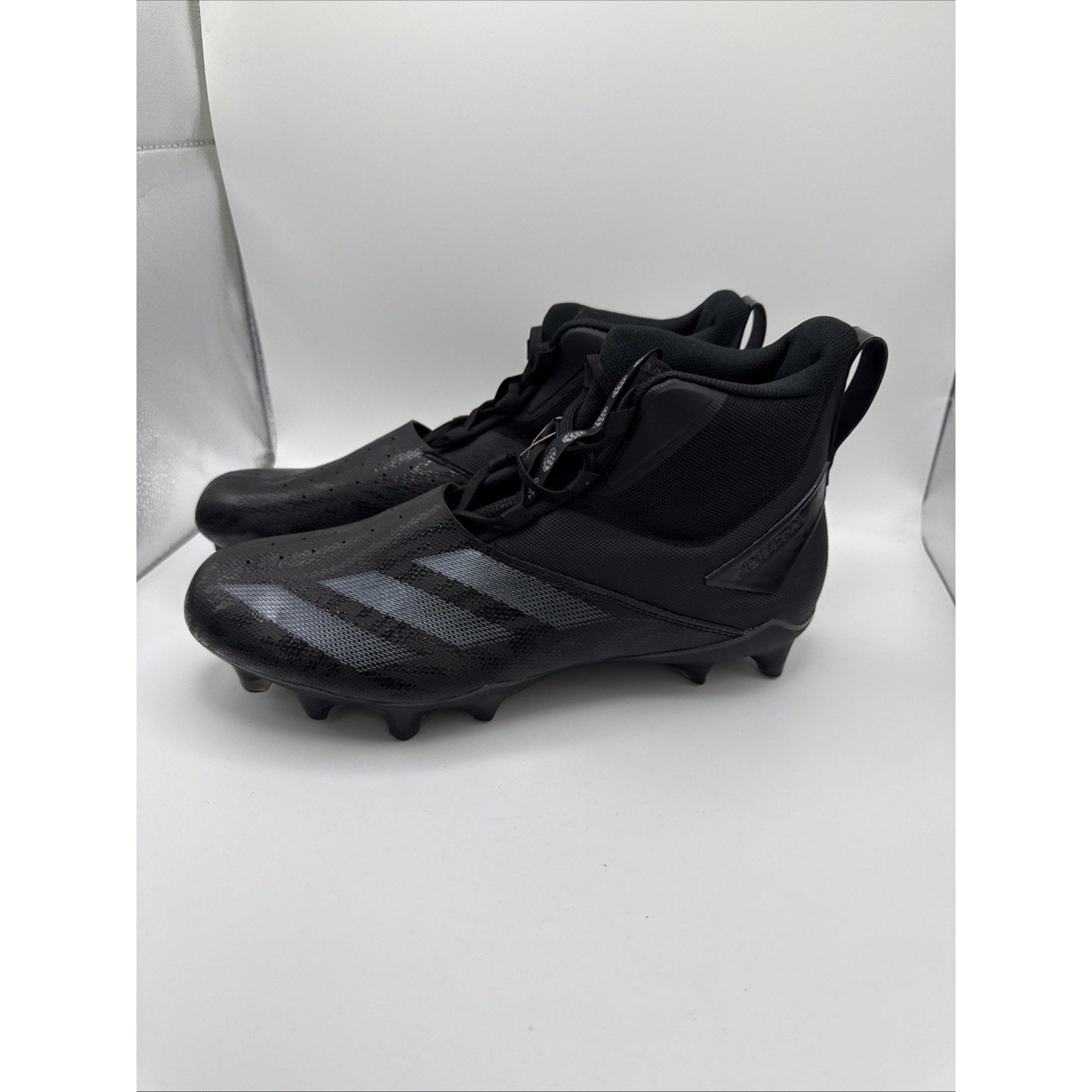 Adidas Adizero Chaos Linemen Mens Football Cleats Shoe Black Size 13 NWOB