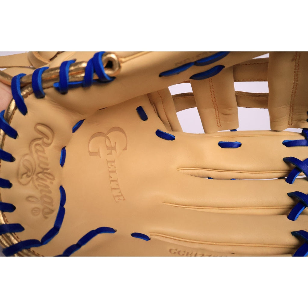 Rawlings 12.75" GG Elite Series Glove-RHT Blonde/Blue Adult #G3