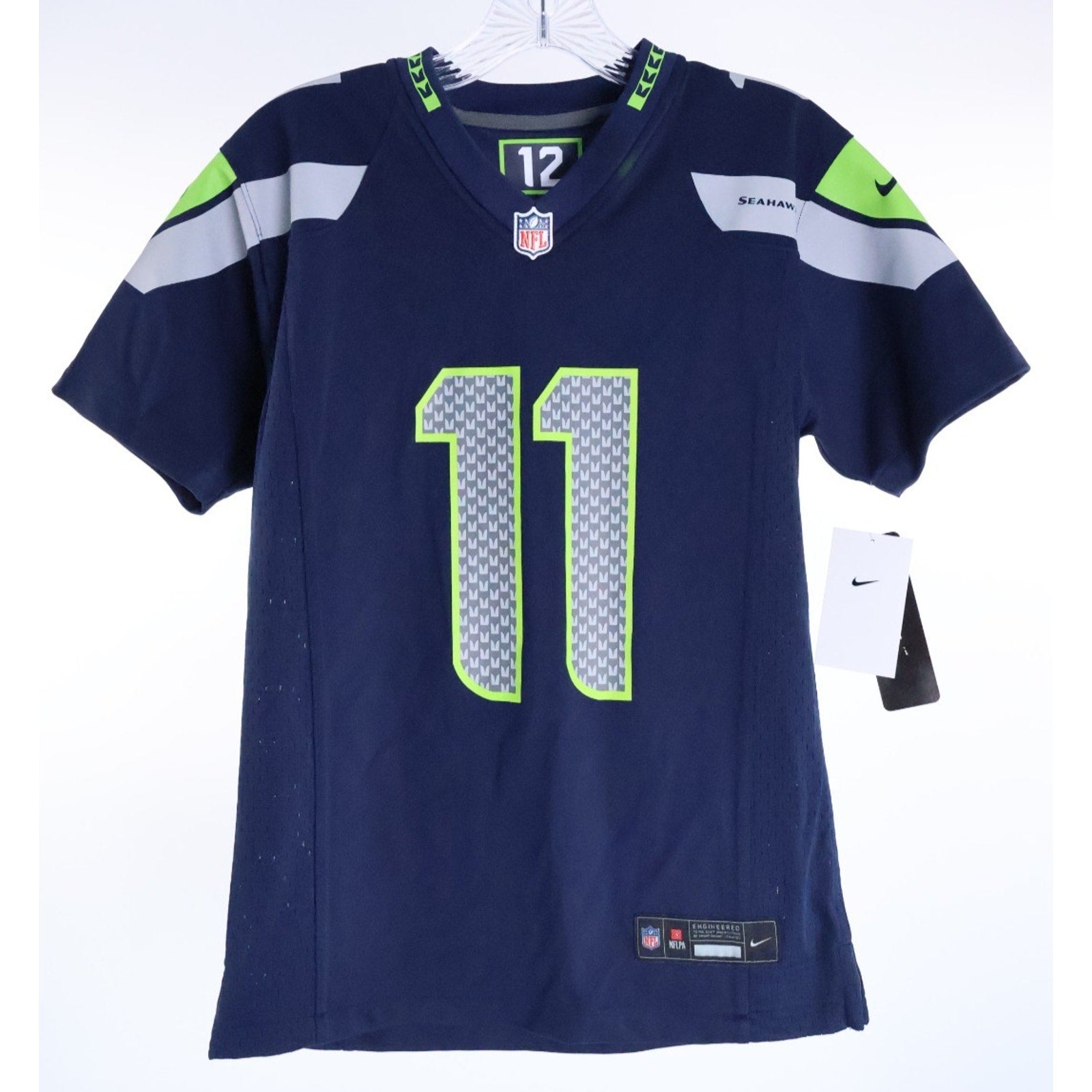 Nike Seattle Seahawks #11 Jaxon Smith-Njigba Navy Women's M Jersey NWT Read NFL1