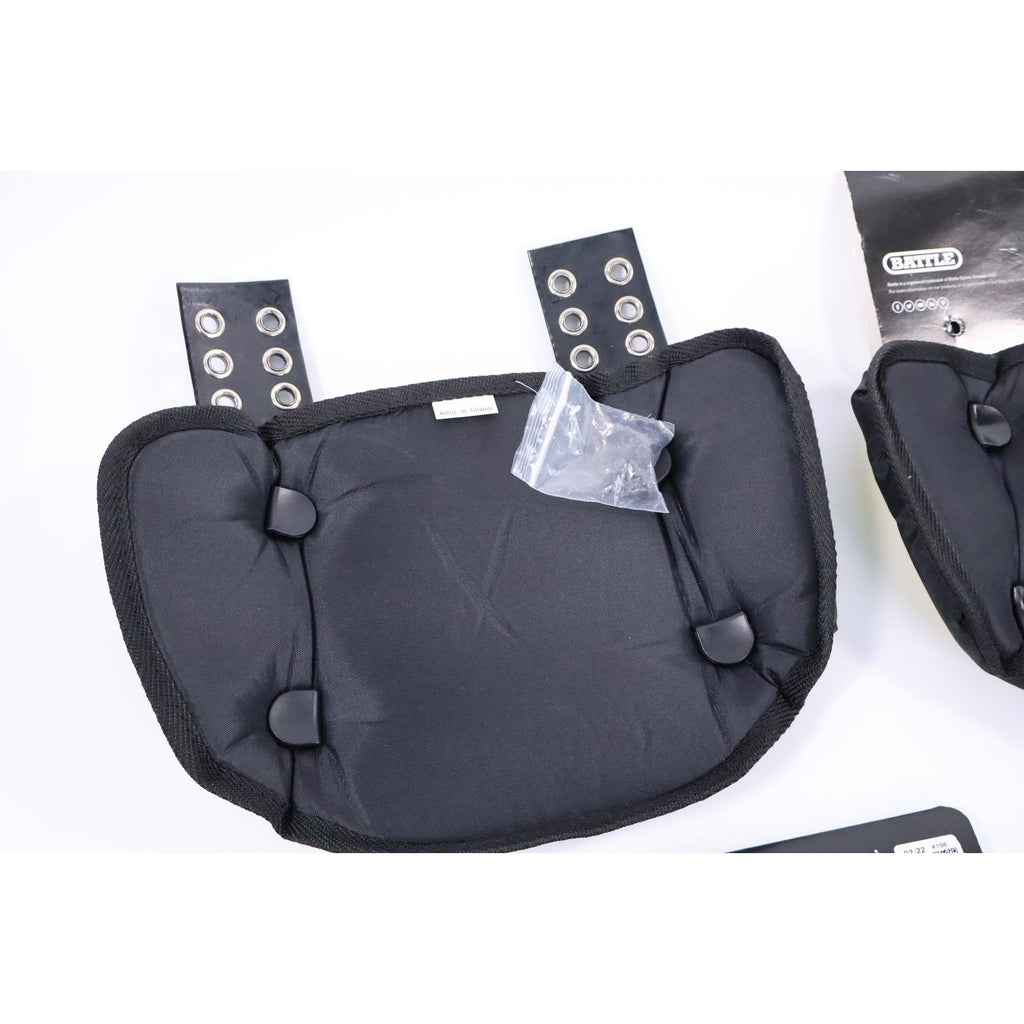 Lot Of 4 Adult Football Back Plate Battle / Adidas / NEW READ INV#206