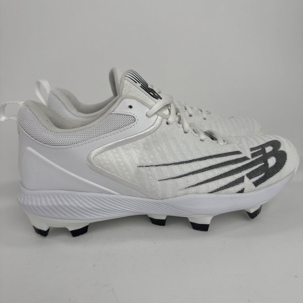 New Balance White FuelCell ,Molded Cleats Men's 7, Baseball Shoes PL4040W6