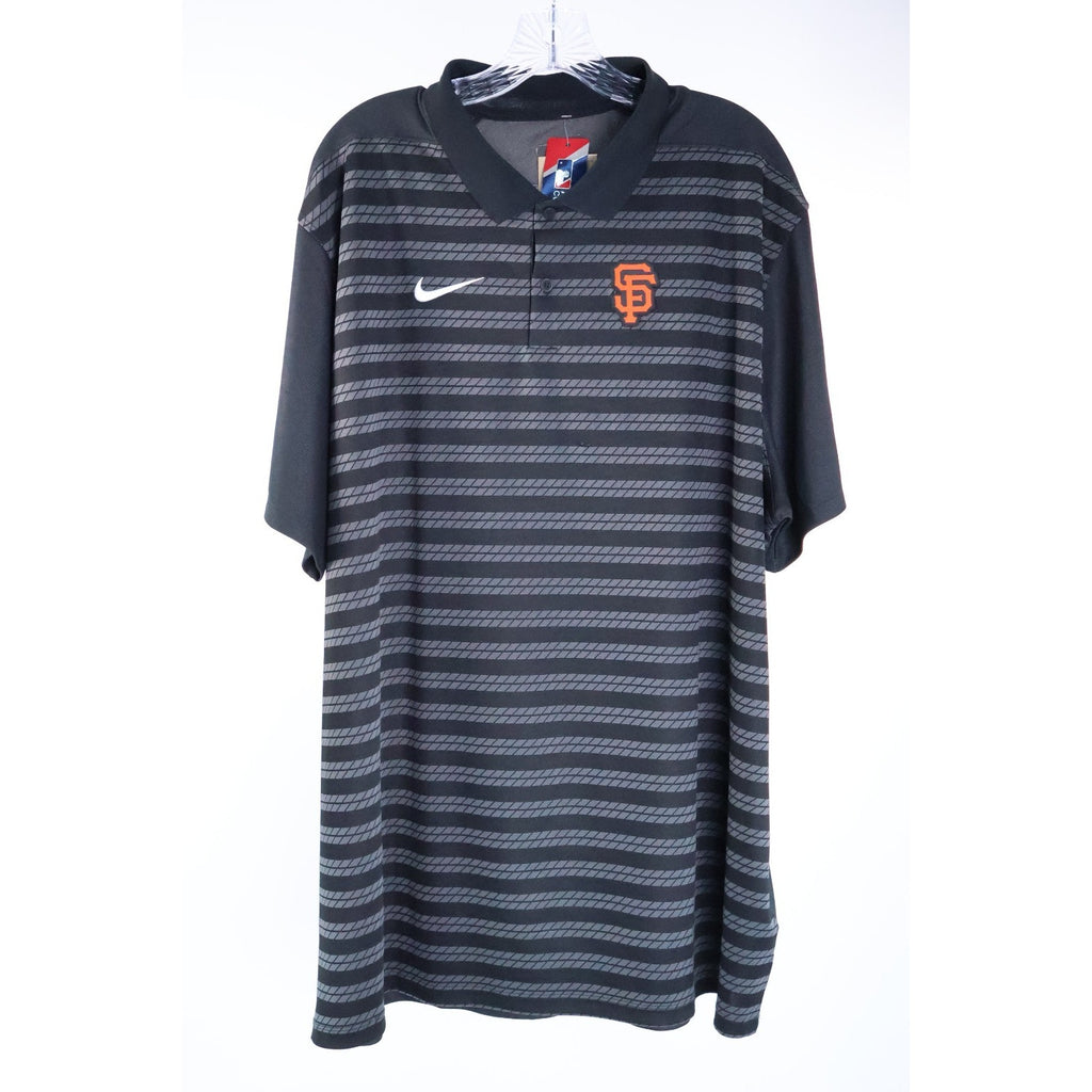 Nike Dri-Fit San Francisco Giants Authentic Collection Polo Shirt XXL New Read