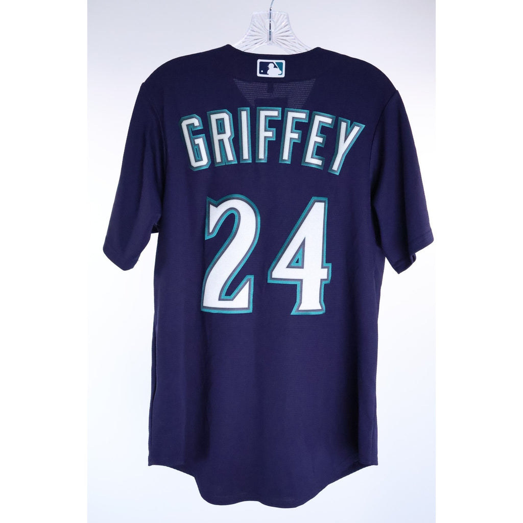 Ken Griffey Jr. Seattle Mariners Navy Blue Men's S Jersey Limited NWT Read MLB1