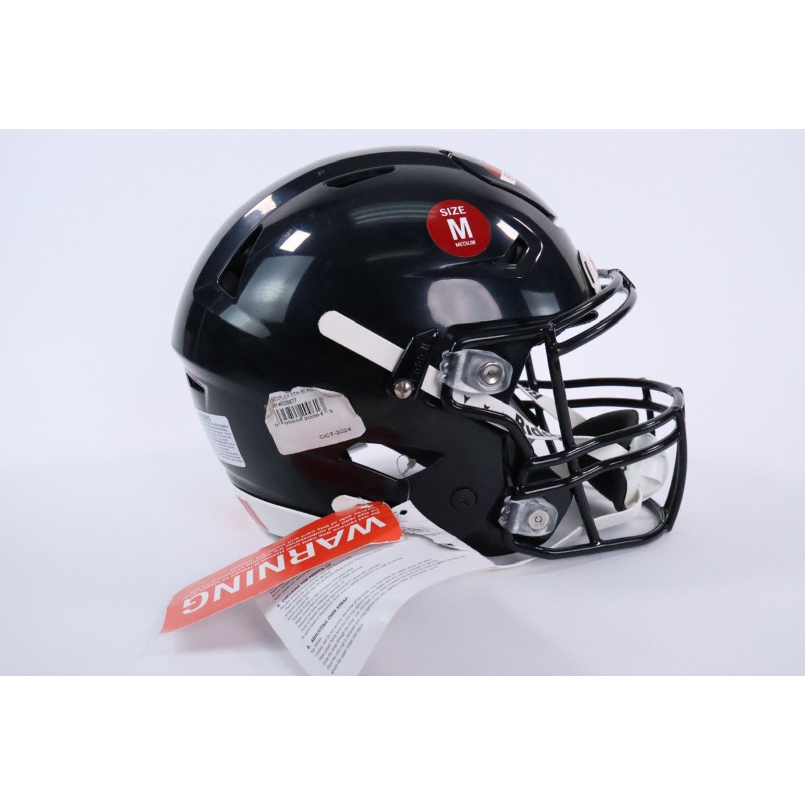 Riddell Speedflex Youth Football Helmet Black, Size Medium NEW 2024 Read INV#38