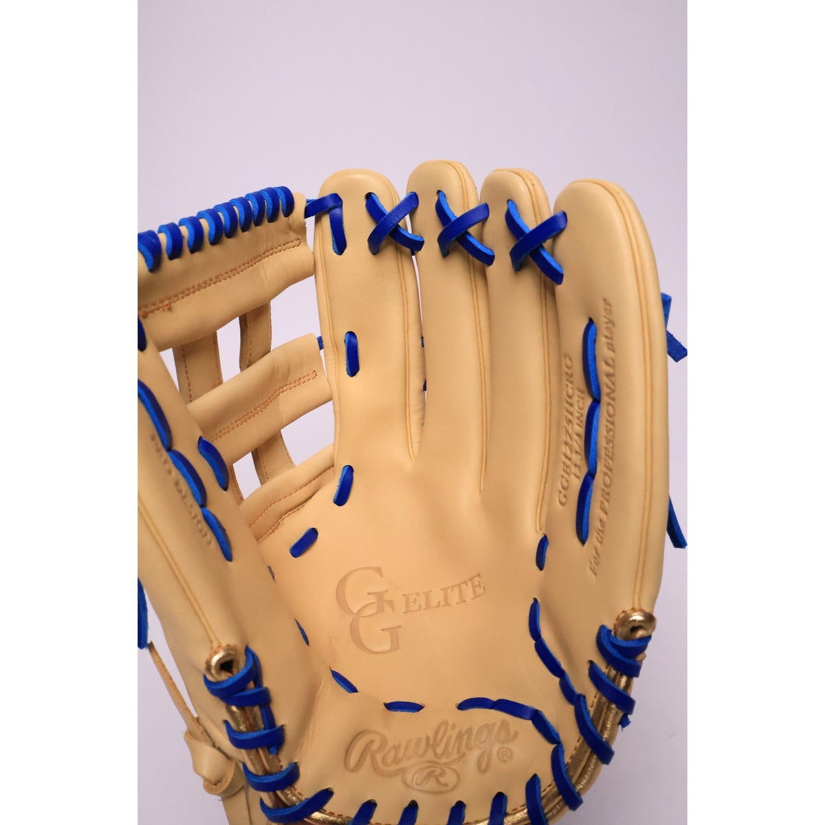 Rawlings 12.75" GG Elite Series Glove-RHT Blonde/Blue Adult #G3