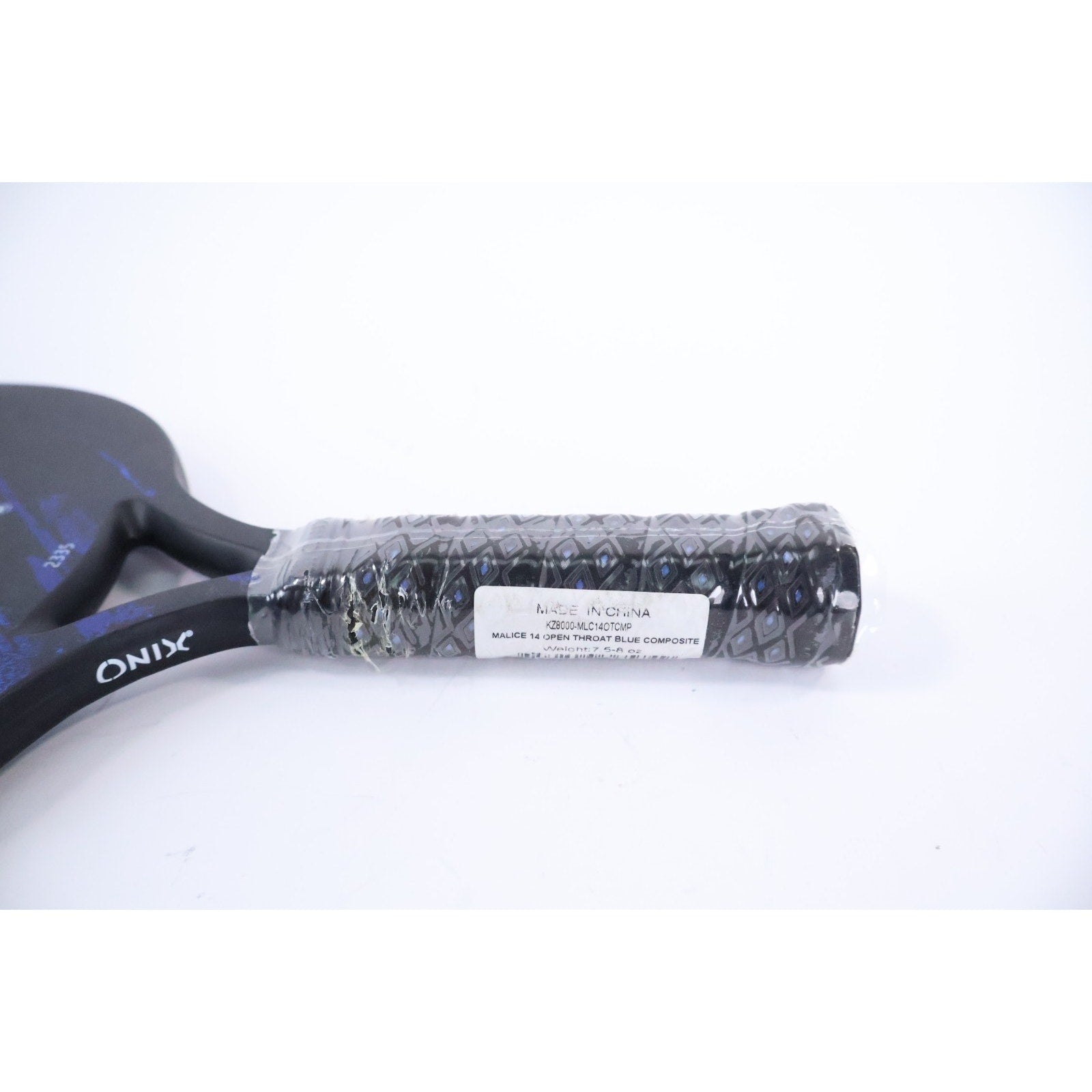 ONIX Malice 14 Pickleball Paddle Open Throat Blue Composite New Read