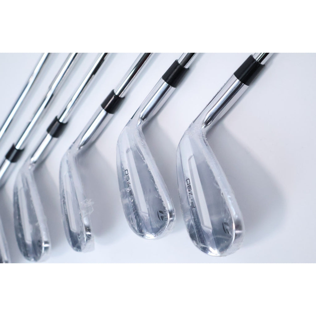 TAYLORMADE P790 IRONS 6 PC SET #4-9, KBS TOUR 90 STL NEW READ