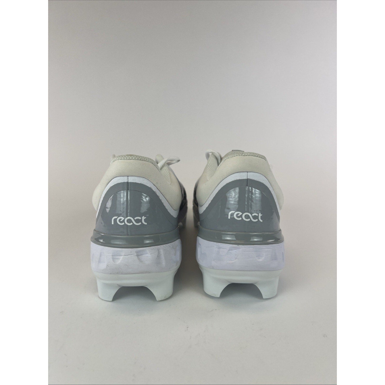 Nike Alpha Huarache Elite 4 Low MCS Baseball Cleats Gray FD6255-104 Mens Size 14