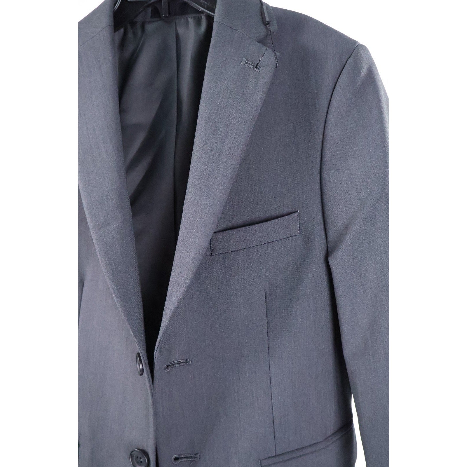 Kenneth Cole Reaction Boy's Gray Stretch Jacket Size 12R NWT READ