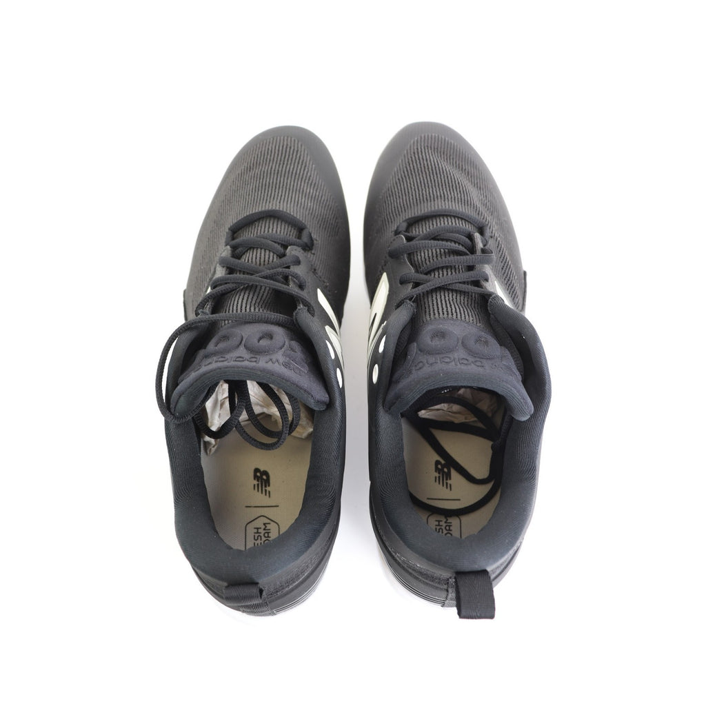 New Balance Unisex Fresh Foam X3000 V6 Molded Baseball Shoe, Black/White, Sz M15