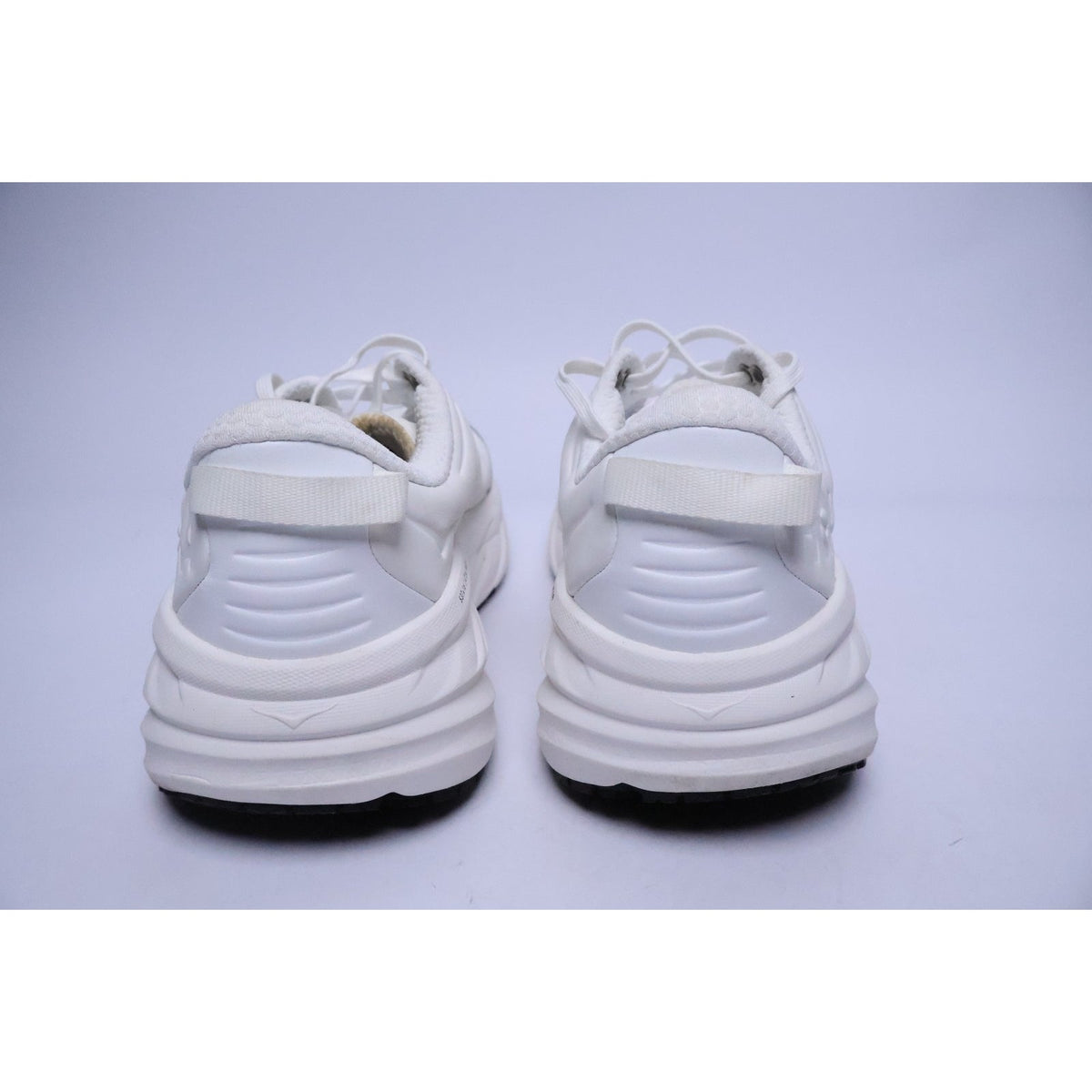 Hoka One One Bondi SR Wide Women's Size 10 D Triple White Excellent #295