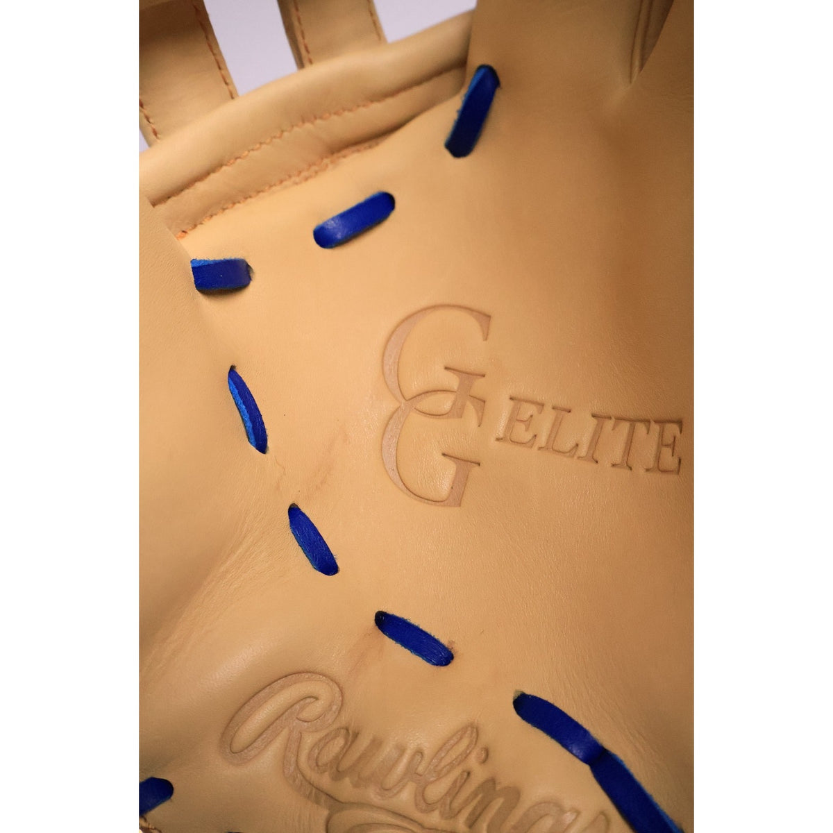Rawlings 12.75" GG Elite Series Glove-RHT Blonde/Blue Adult #G3