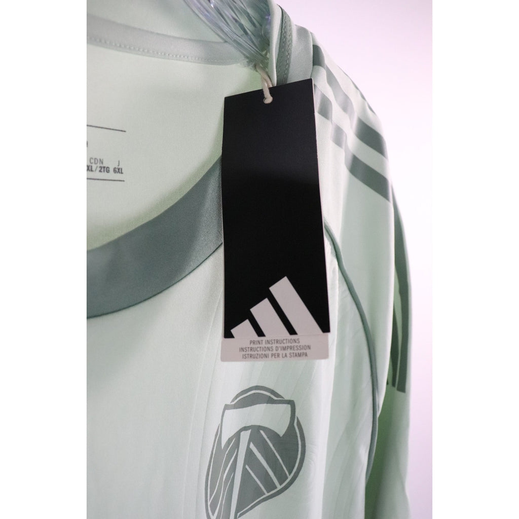 Portland Timbers Adidas MLS 2025 Pre-Match Jersey Men's 2XL NWT Read