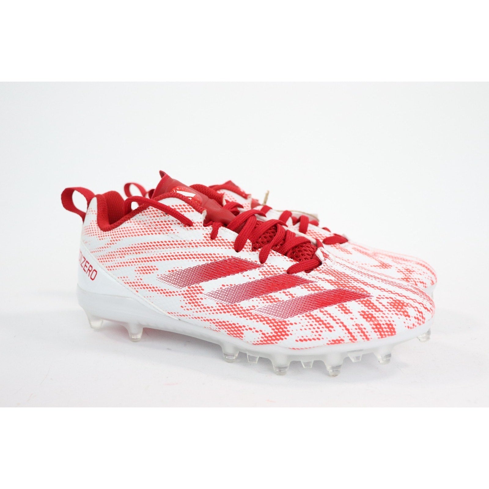 Adizero Electric 2 Football Cleats GS "Red White" ID1469 Men size US 5 NEW