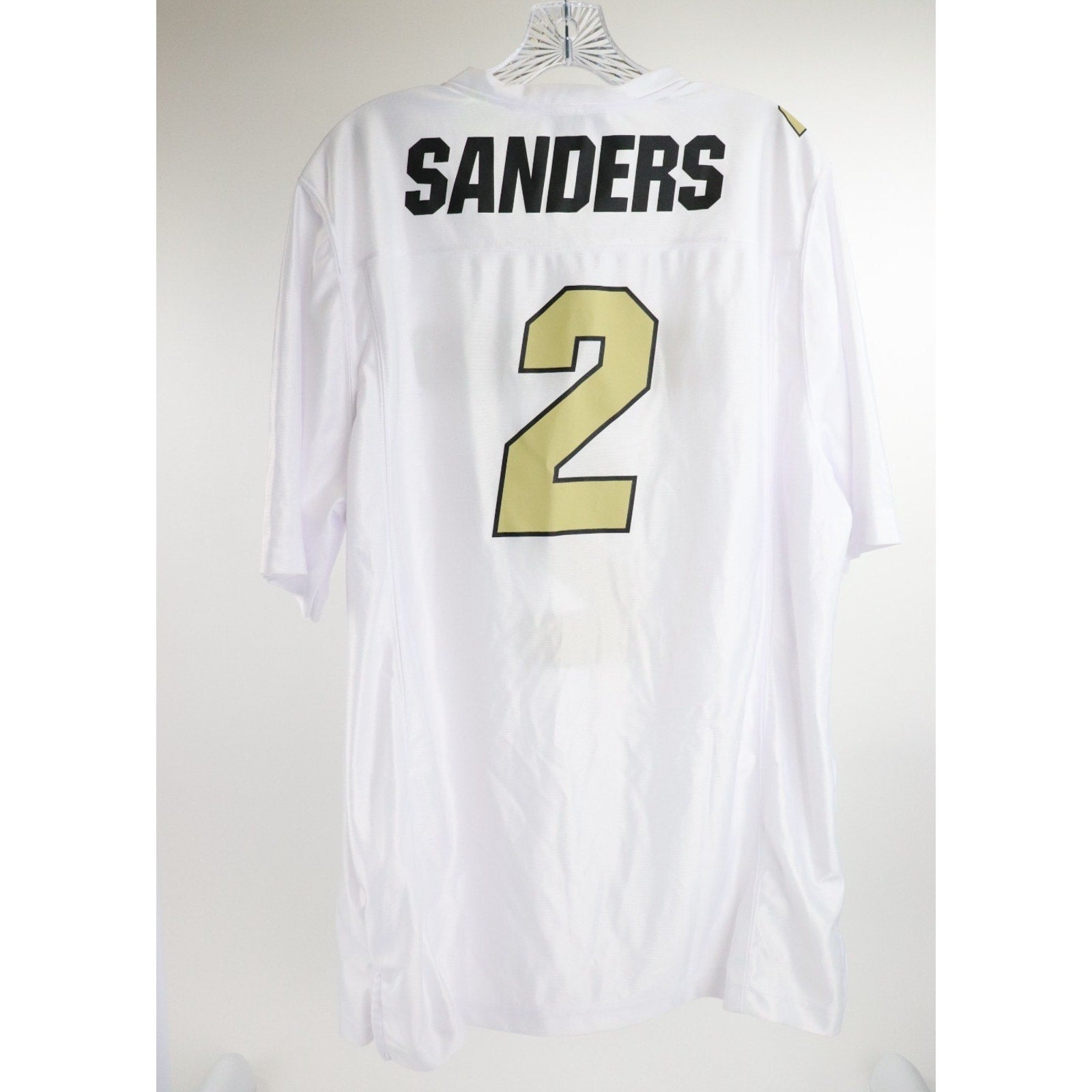 Colorado Buffaloes Jersey Football Mens Large White Sanders 2 Retro Brand