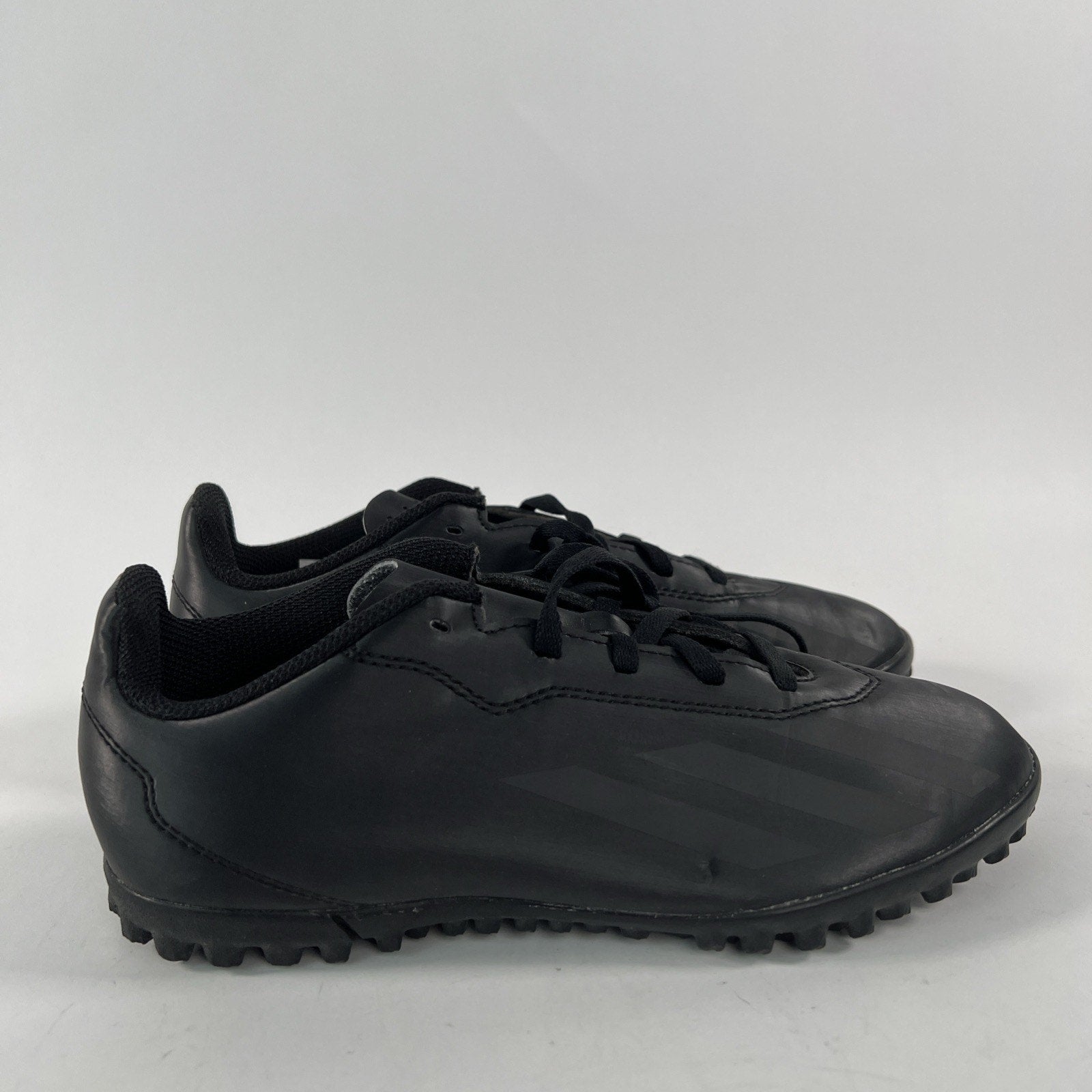 Adidas X Crazyfast.4 TF Soccer Cleats Youth US 3 Black Athletic Lace Up IE4084