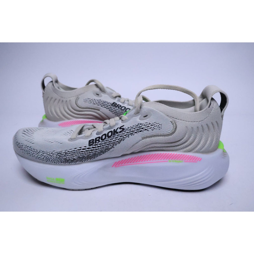Brooks Adrenaline GTS 25 Oyster/Pink Running Shoes Women's Size 7 Excellent #294