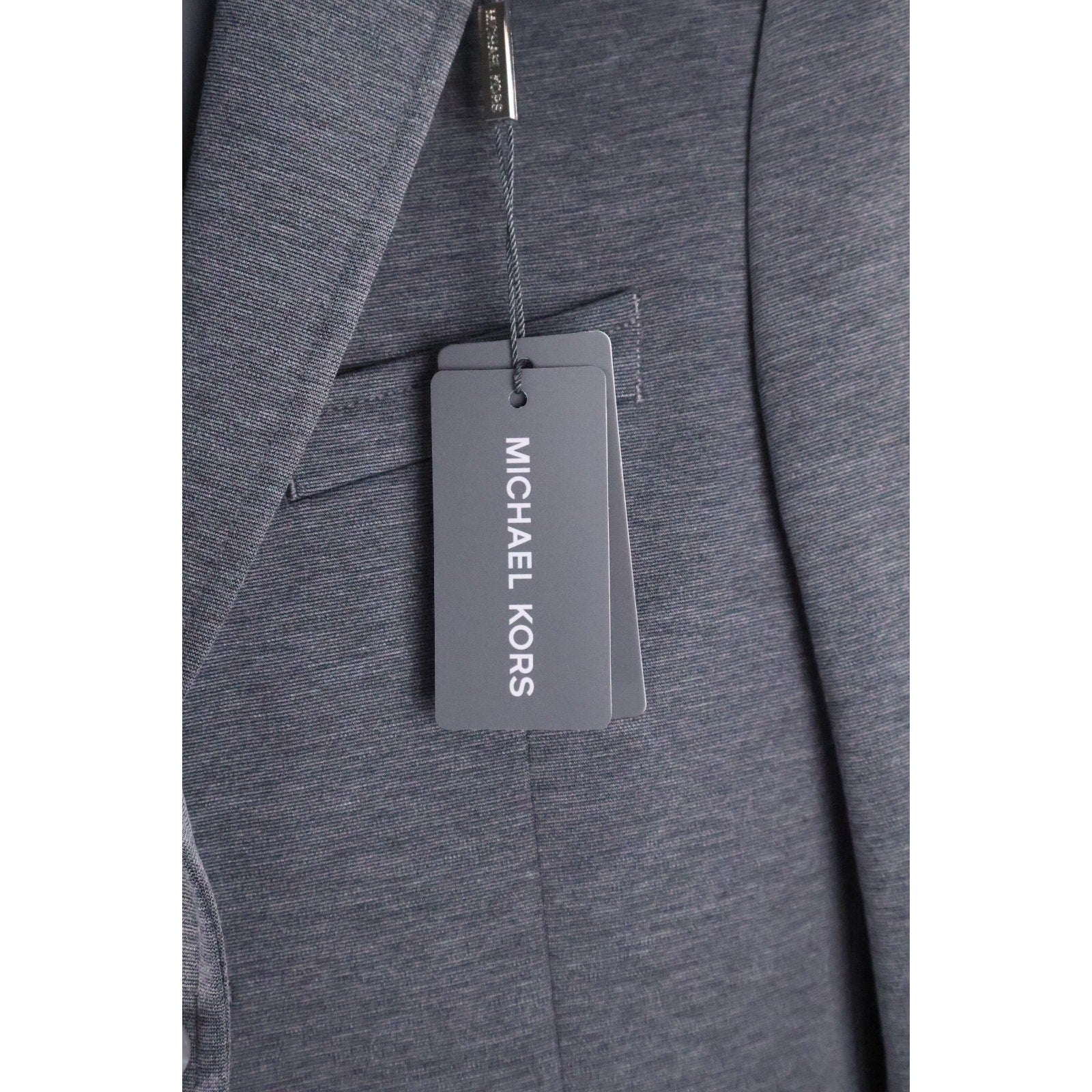 Michael Kors BKAFF Youth Size 10R Gray Suit Jacket $150 NWT