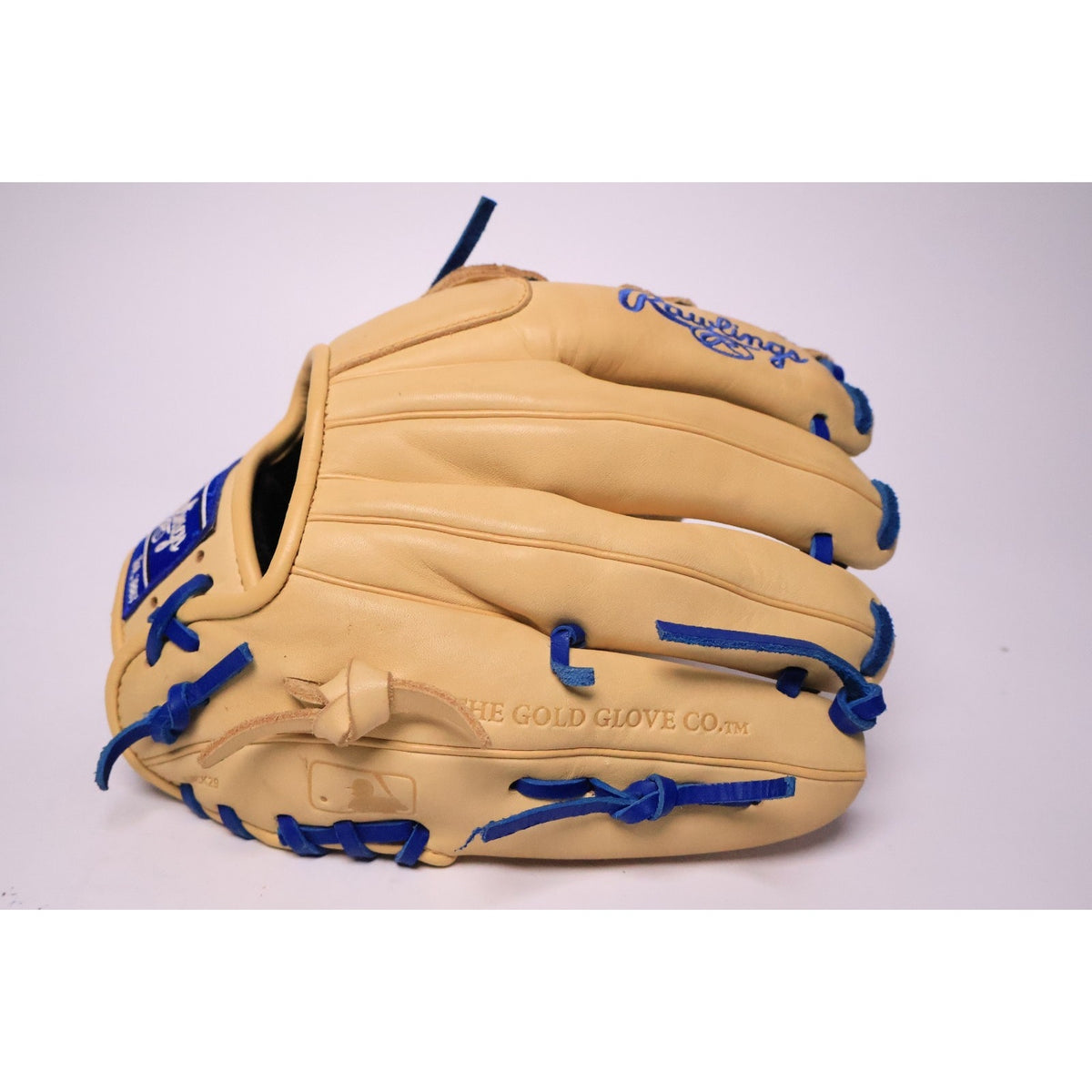 Rawlings 11.75" GG Elite Series Glove-LHT Blonde/Blue Adult #G1