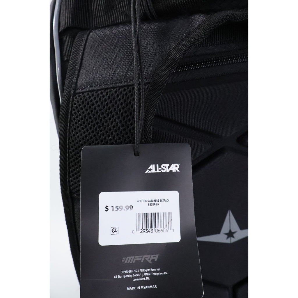 All-Star MVP Pro Series Catcher's Bat Pack, Baseball, Softball Black New Read