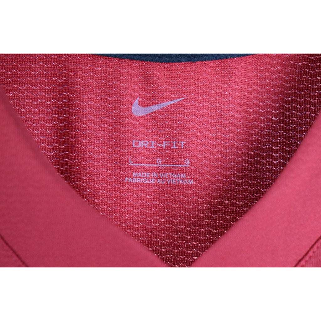 Stanford Cardinal Jersey Men's Large Nike Red Replica 2 Button Baseball $80 NWT