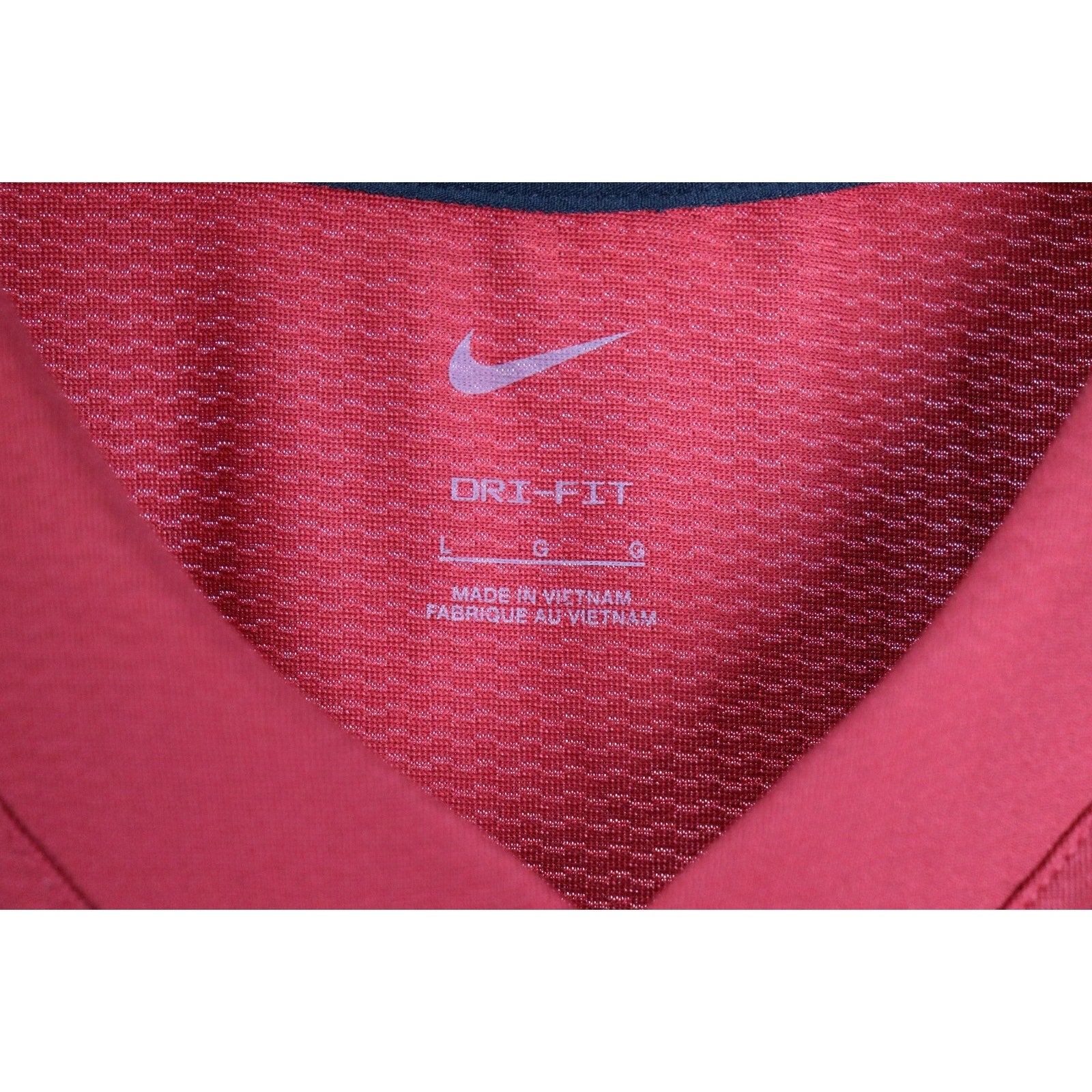 Stanford Cardinal Jersey Men's Large Nike Red Replica 2 Button Baseball $80 NWT