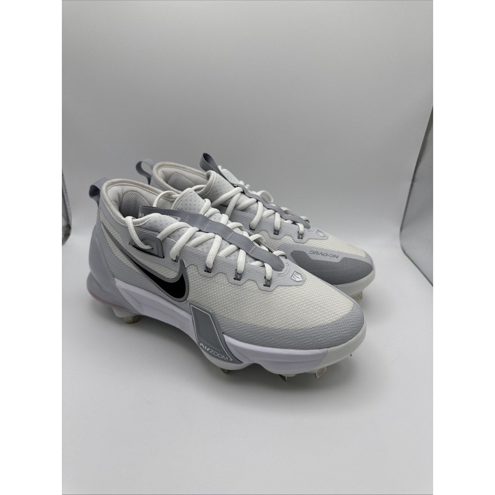 Nike Air Zoom Trout 9 Elite Metal Baseball Cleats White FB2906-100 Mens Size 14