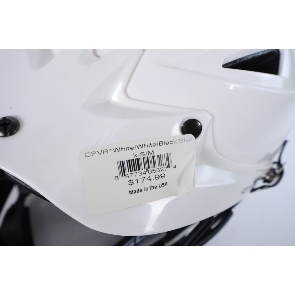 Cascade CPV-R Lacrosse Helmet White S / M - Youth /Adult – 21.5-23” NWT