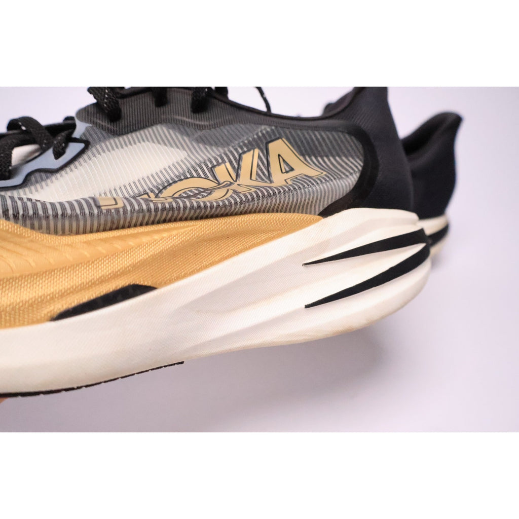 Hoka One One Cielo X1 2.0 Men's Size 13 Black Gold Running Shoe Sneakers #190