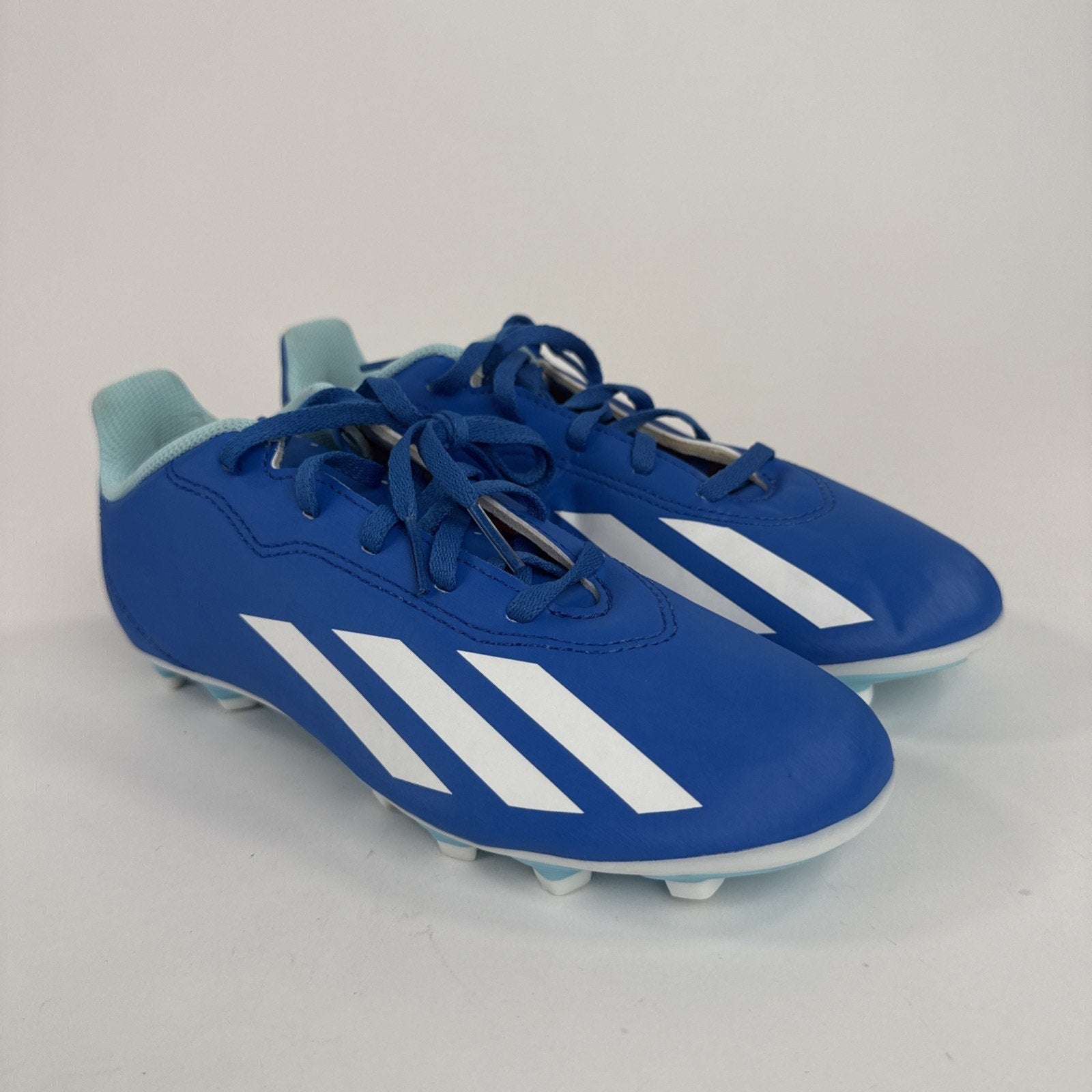 Adidas X Crazyfast .4 FG Blue Soccer Cleats US Size 6