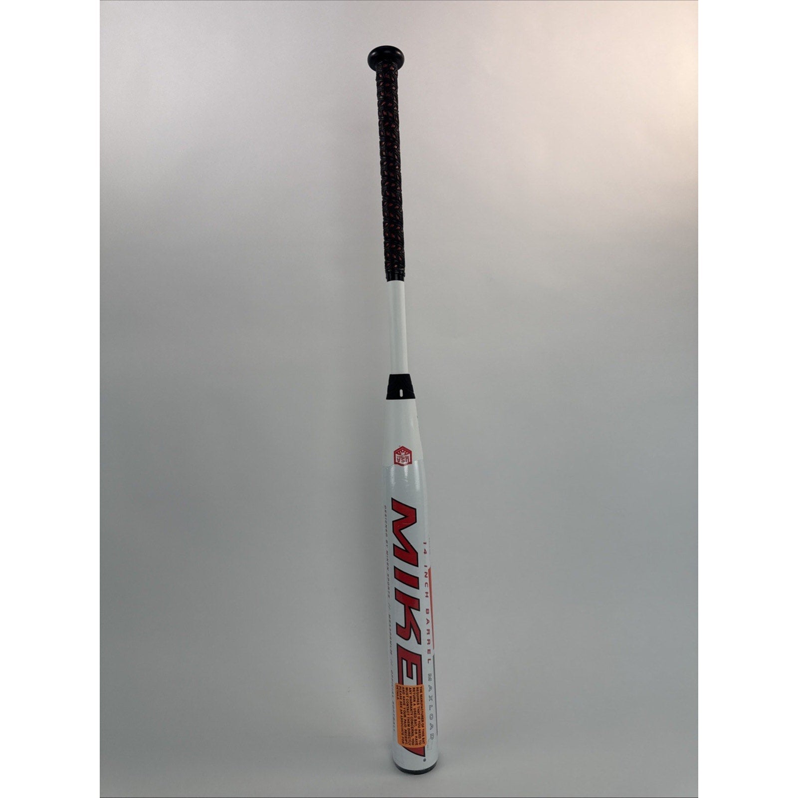 Miken Primo USA Composite Softball Bat 34in 26oz Maxload 2 1/4 White NEW #B29