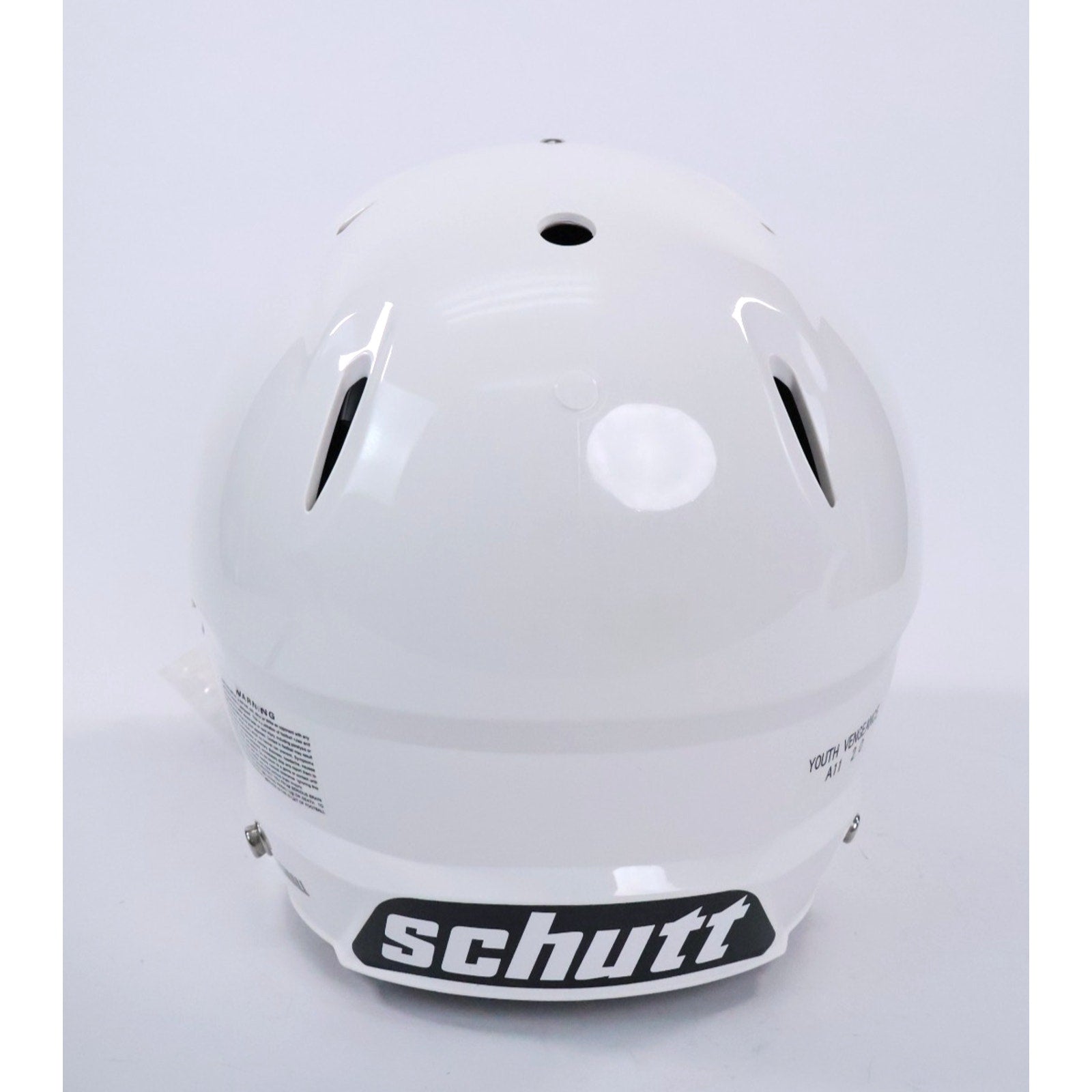 Schutt Vengeance A11 2.0 Youth XS Football Helmet White NEW Read INV#35