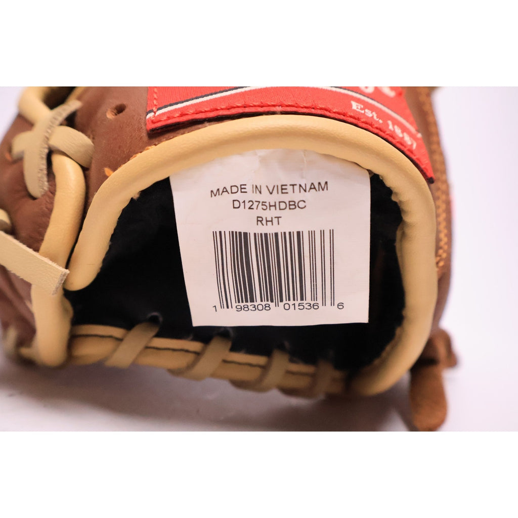 Rawlings D1275HDBC 12 3/4" Leather Baseball Glove (RHT) Premium Series #G6